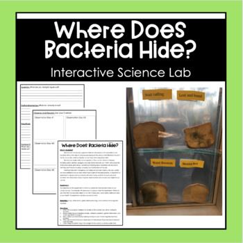 Preview of Where Does Bacteria Hide? Science Lab