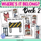 Where Does It Belong - MORE Community Items | Task Cards f