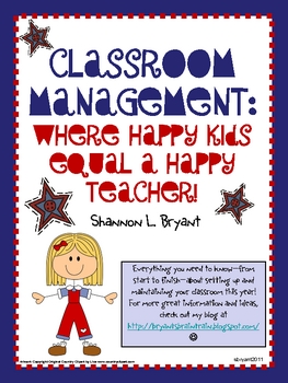 Preview of Back to School Classroom Management (Happy Kids Edition)