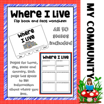 Where I Live Flip Book - Simple Living. Creative Learning