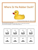 Where Is the Rubber Duck? Adapted Book, Prepositions, Freebie