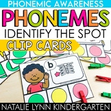 Where Is the Sound Phonemic Awareness Clip Cards Isolating