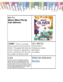 Where Oliver Fits Mentor Text- Community Builder