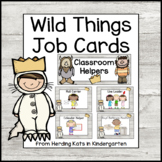 Where The Wild Things Are Classroom Jobs Signs