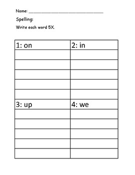 Preview of Where Things Grow (Getting Started Lesson 9) - Focus Word Packet