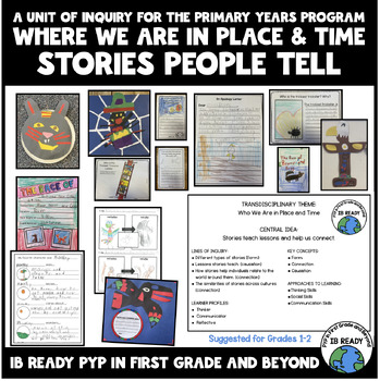 Preview of Where We Are In Place And Time: Stories People Tell Unit of Inquiry
