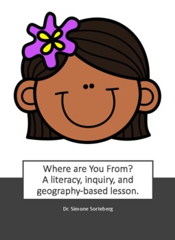 Preview of Where are You From? Lesson Plans/Inquiry/Primary Sources/Latinx/Social Studies