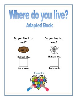 Preview of Where do you live? (Adapted Book)