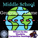 Geography Game - Where in Western Europe is Carmelita Santiago?