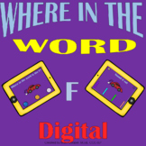 Where in the Word F DIGITAL | No Print