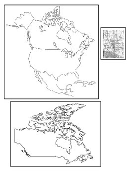 Where in the World Am I? A Multi-Fold Book to Practice Map Skills (Canada )