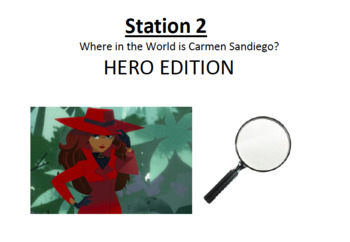 Preview of Where in the World is Carmen Sandiego GLOBAL REGENTS GEOGRAPHY REVIEW GAME