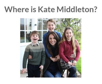 Preview of Where is Kate Middleton? (Deep Dive: Source Analysis / Conspiracy Theories)