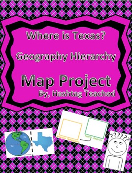 Preview of Where is Texas Geographic Hierarchy Map