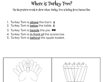 Preview of Where is Turkey Tom?