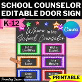Where is the Counselor Decor Editable School Counselor Doo