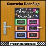 School Counselor Door Sign Back to School Counseling Decor