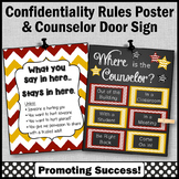 Where is the Counselor Sign Confidentiality Red Gold Couns