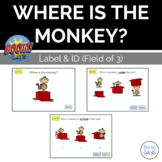 Where is the Monkey? (Spatial Concepts) Boom Cards™