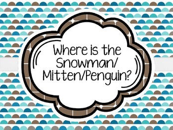 Preview of Where is the Snowman?