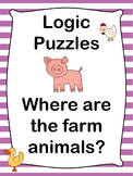 Logic Puzzles  Where are the farm animals?