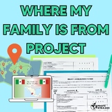 Where my Family is From Research Project (in English)