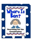 Where's Ben: Searching for the Constitution Task Cards