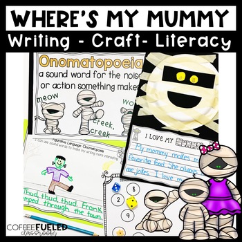 Preview of Mummy Halloween Read Aloud Activities