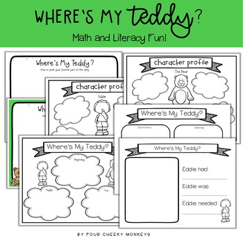 Where's My Teddy? Book - Kiddlestix Toys