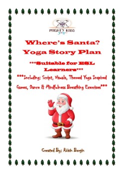 Preview of Where's Santa Yoga Plan