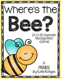 Where's the Bee? {0-30 Number Recognition}