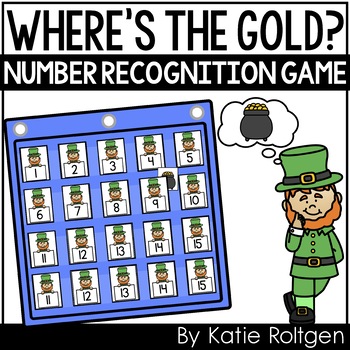 Preview of Where's the Gold? {A 0-30 Number Recognition Activity}