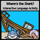 Where's the Shark? Interactive Language Activity