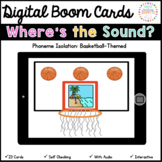 Where's the Sound? Phonemic Awareness Isolating Sounds Boom Cards