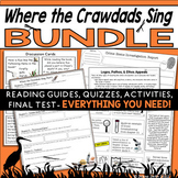 Where the Crawdads Sing Bundle: Reading Guides, Activities