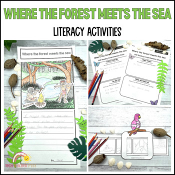 Preview of Where the Forest Meets the Sea Literacy Activities