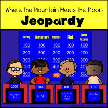 Preview of Where the Mountain Meets the Moon by Grace Lin Jeopardy