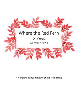 Preview of Where the Red Fern Grows