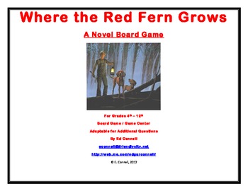 Preview of Where the Red Fern Grows Board Game