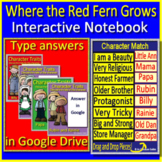 Where the Red Fern Grows Character and Story Elements Digi
