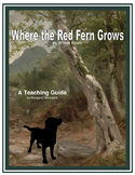 Where the Red Fern Grows Novel Study Unit