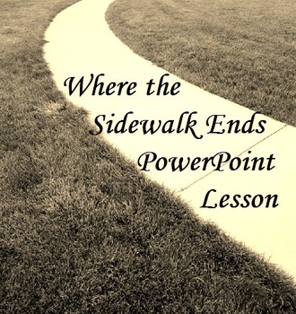 Preview of Where the Sidewalk Ends PowerPoint Lesson