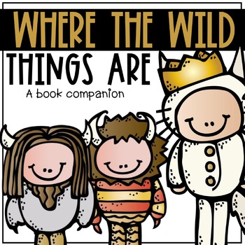Preview of Where the Wild Things Are Distance Learning Activities