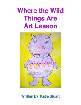 Preview of Where the Wild Things Are Art Lesson