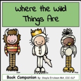 Where the Wild Things Are Book Companion: Speech Therapy, 