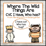 Where the Wild Things Are CVC Word Game