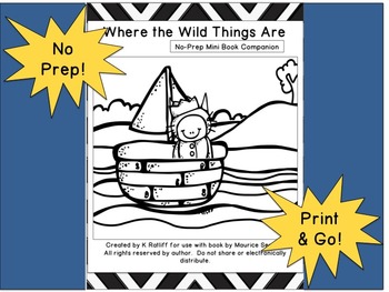 Preview of Where the Wild Things Are :  No Prep Book Companion