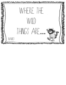 Preview of Where the Wild Things Are Sequencing FlipBook