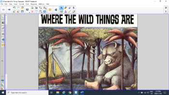 Preview of Where the Wild Things Are Smart Board Activity