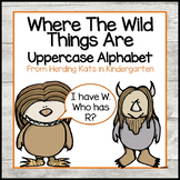 Where the Wild Things Are Upper Case Alphabet Game